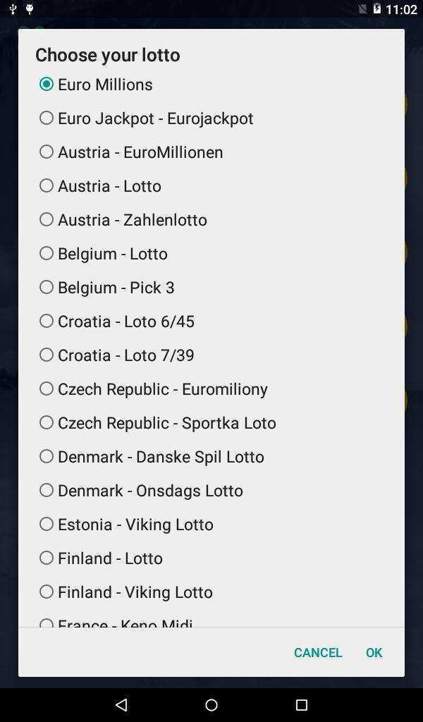 Статистика vikinglotto
