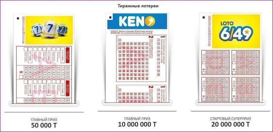 Казахстанская лотерея loto 6/49 (6 из 49)
