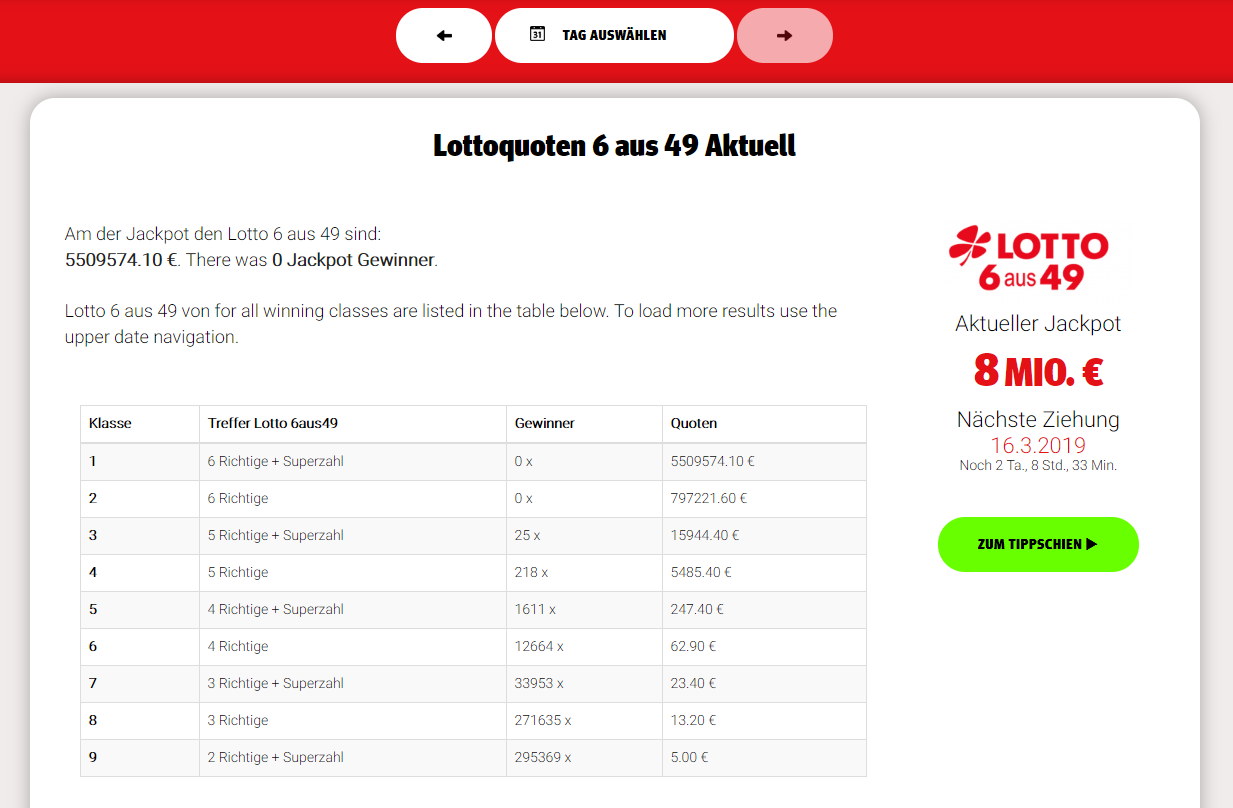 Eurojackpot-zahlen vom freitag, 03.05.2019: aktuelle gewinnzahlen und quoten