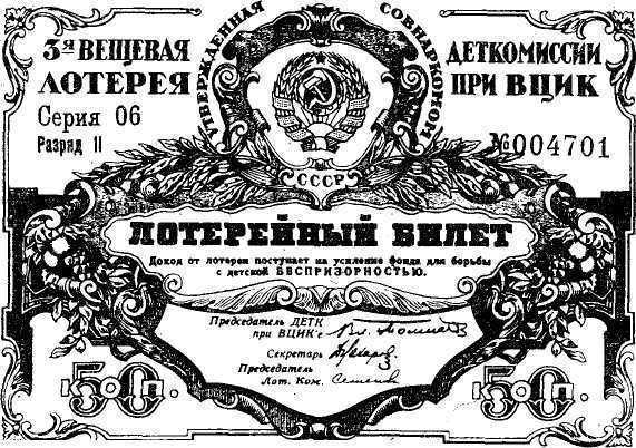 Виды лотерей