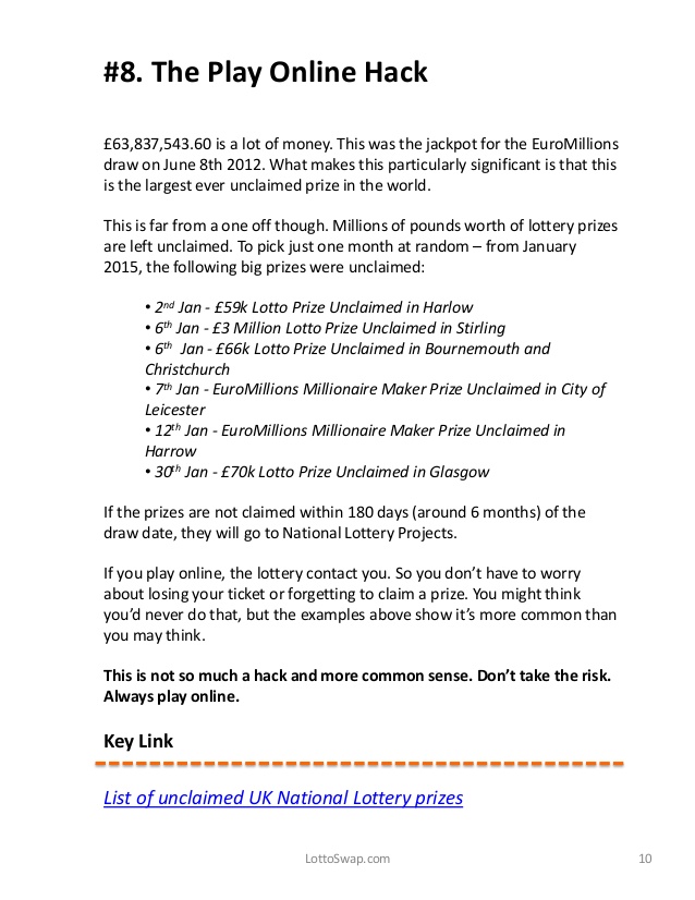 World lottery online